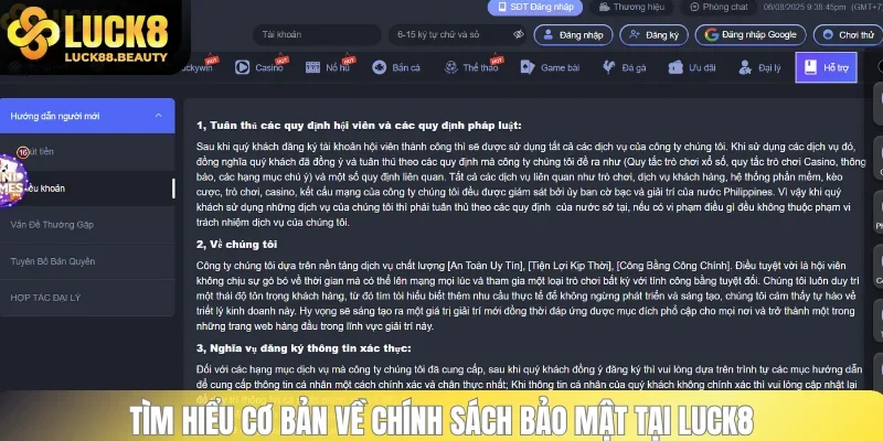 LUCK8 là một sân chơi cá cược nổi bật, cung cấp đa dạng thể loại giải trí