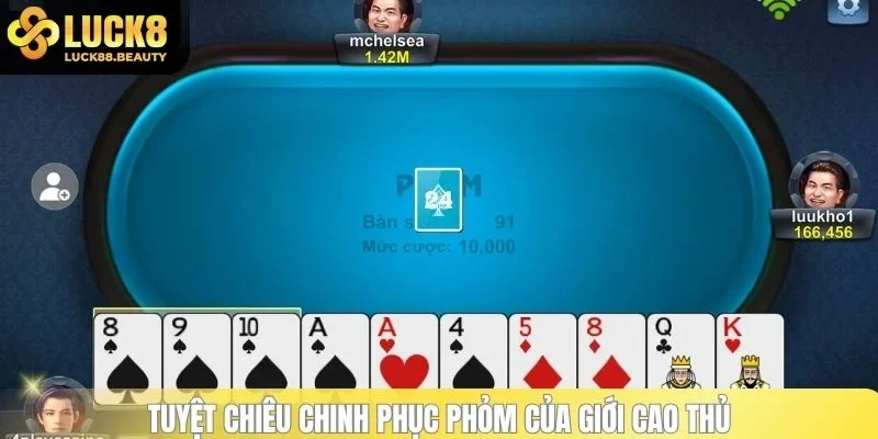 Tuyệt chiêu chinh phục phỏm của giới cao thủ